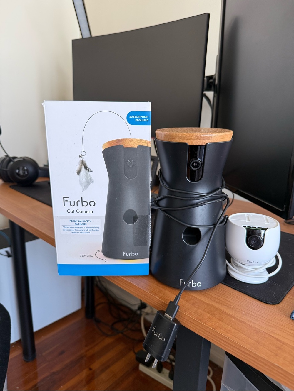 2 Furbo cat cameras
